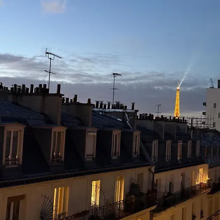 With Eiffel Tower View * Paris